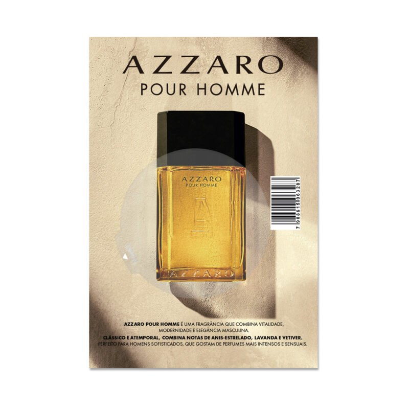 Adhespack Scented Label Loreal Azarro Pour Homme